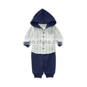 2016 Baby Boys' Baseball Hoodie & Pants Set thumbnail-1