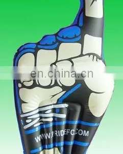 Inflatable Fingers Pvc Cheering Inflatable Palm for Promotional thumbnail-1