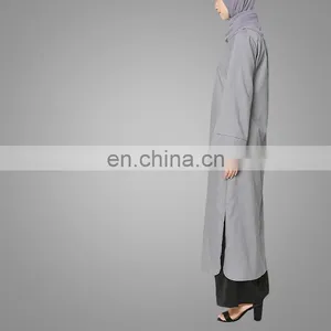Whosale Abaya Design Muslim Women Loose Sleeves Dress Islamic Clothes thumbnail-3