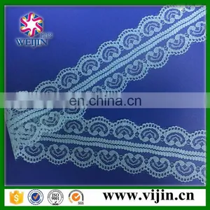 Warp Knit Technology Polyester Lace Trim for Underwear thumbnail-2