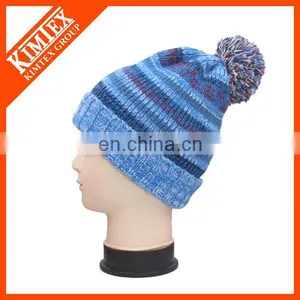 2017 Custom Knitted Pom Pom Hat in Winter thumbnail-4