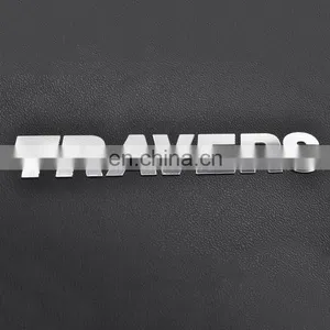 High Quality Adhesive Letters Stickers,Aluminum Separate Logo thumbnail-1
