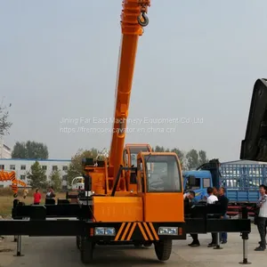 12 Ton Homemade Truck Mounted Crane / Crane for Truck Manufacturer With Lowest Price thumbnail-1
