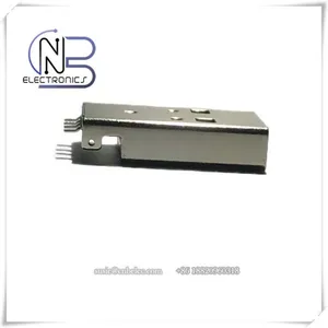 Short Solder A Type USB 2.0 Male Connector With Housing thumbnail-2