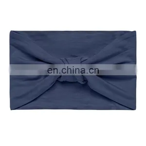 Custom Solid Color Moisture Wicking Headband Fabric Summer Headband thumbnail-2