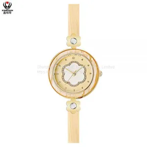 XINBOQIN Manufacturer OEM Women Waterproof Japan Movement PC21 Quartz Acetate Watch thumbnail-3