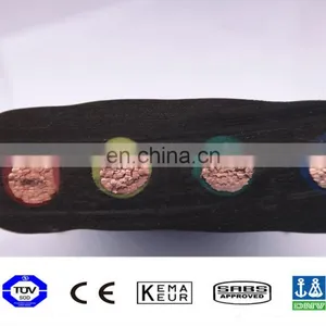 300/500v Rubber Insulated and Sheathed Elevator Used Flexible Flat Cable thumbnail-2