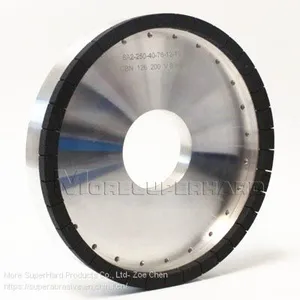 Vitrified CBN Wheel for Face Grinding Steel Part - Zoe@moresuperhard.com thumbnail-2