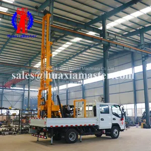 XYC-200 Vehicle-mounted Hydraulic Core Drilling Rig Drilling and Direct Grouting Rig Machine thumbnail-3