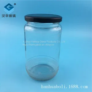 Wholesale Honey Glass Bottle 600ml Chili Sauce Glass Bottle Manufacturer thumbnail-5