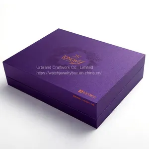 Custom High End Printed Cosmetic Skin Care Lution Packaging Paper Essential Oil Packaging Box 2 Bottles Essential Oil Gift Box With Gold Logo thumbnail-5