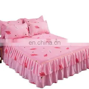Comfortable Massage Bed Skirt Massage Bed Cover Skirt Bed Skirting For Queen thumbnail-2