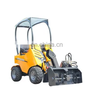 Gas Engine New Agricultural Machines Name HYSOON Articulated Compact Mini Loader thumbnail-5