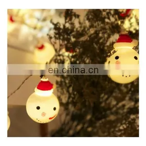 Battery Powered Quality Santa Xmas Snowman Led String Lights Garden Home Holiday Lighting Christmas Decorative Fairy Light thumbnail-1