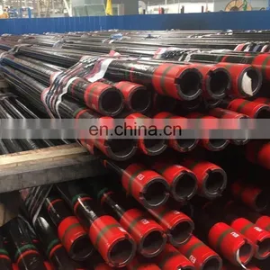 API SPEC 5CT N80a N80B J55 K55 Oil Casing Rig Drilling Seamless Steel Pipe and Tube thumbnail-1