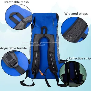 Motorcycle Wholesale Safety Extra Pockets Adjustable Travel Pet Carrier Backpack thumbnail-3