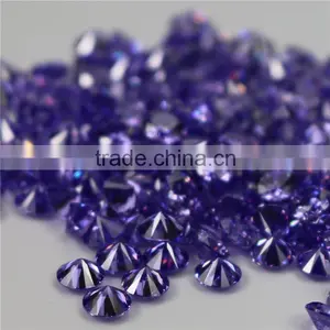 Wholesale Incomparable Beautiful 10mm Round Sapphire Zircon thumbnail-1