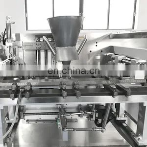 KV Automatic Pillow Type Premade Bag Doypack Cocoa Milk Powder Washing Powder Spice Packing Machine thumbnail-2