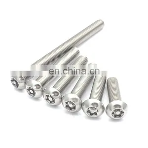 Pan Round Head Six Lobe Pin In Torx Security Screw Bolt M8 thumbnail-3