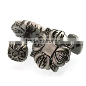 Men's Cufflinks New Anti-silver Cuff Lins for Shirt 22mm M3538 thumbnail-1