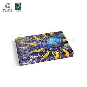 Eyeshadow Palette no Logo Makeup Cosmetics Magnetic Packaging Box Makeup Palette Eyeshadow Palette thumbnail-1