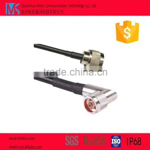 1/2 Inch Super Flexiable Coaxial Jumper Cable With N Male Connector to N Male Right Angle Connector thumbnail-1