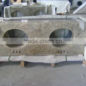 Granite Vanity Tops With Double Sink Cut Out, Double Sink Vanity Tops thumbnail-2