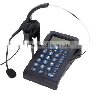 Dial Pad Call Center Headset Telephone thumbnail-1