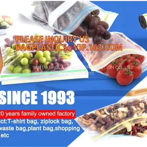 Zip Lock Bag Moisture Proof Tea Food Packing Plastic Bag With Zipper, FDA Compliant Mylar Zip Lock Packaging Bag Accept Custom thumbnail-5
