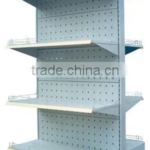 Square-tube 3 Layers/tiers/plys/shelves Supermarket Shelf thumbnail-1