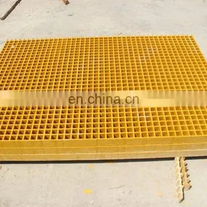 Transparent Grid Sheet Fiber Plastic Floor Frp/grp Grating Farm Grating Mesh thumbnail-5
