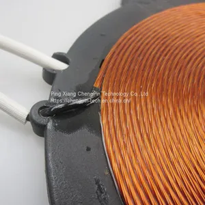 Large Power Round Bobbin Coil for Coffee Heater Microwave Heating Bobbin Inductor thumbnail-5