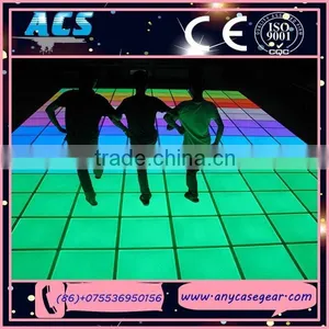 ACS Hottes Products for Easy Installation LED Dance Floor Panel, Led Rgb Panel Floor, Light Floor Panel Dancing for Sale thumbnail-1