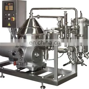 Shanghai Factory High Quality Centrifuge Milk Cream Separator Milk Fat Separating Machine Price for Fresh Milk Processing Plant thumbnail-1