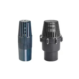 Factory Price Drinking Water PVC Single Union Bottom Valve Plastic Foot Valve thumbnail-1