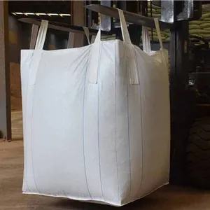 1 Ton FIBC PP Woven 90x90x120cm Bulk Bag for Flammable Powders 500kg 1000kg 700kg 2000kg U-panel Conductive Big Bag thumbnail-5