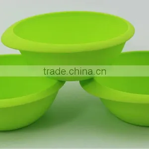 Flexible And High Heat Resistance Silicone Bowls thumbnail-1