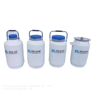 High-Performance 10L-210caliber Liquid Nitrogen Tank for Cell Preservation thumbnail-4