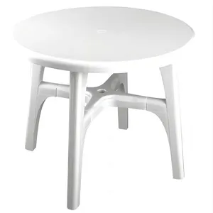 China Custom Plastic Injection Molding Household Home Restaurant Dinner Round Square Table Mould thumbnail-2