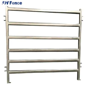 Manufacturer Powder Coated Galvanized Cattle Panel Livestock Farm Gate Easily Assembled thumbnail-4