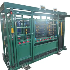 2025 New Mold Steel Tube Panel Cattle Squeeze Chute Crush Headlock thumbnail-4