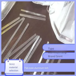 Aluminum Strips for Nose Bridge, Flat Aluminum Strips for Protective Masks, 0.3*3mm and 0.3*5mm Aluminum Strips for Flat Masks thumbnail-2