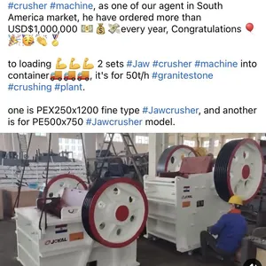 50~80TPH Stone Crusher Plant, PE500x750 Jaw Crusher Machine, for Road Mining Construction in Ghana, Africa thumbnail-1