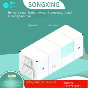 Constant Temperature and Humidity Air Conditioner, Fresh Air Type Full Fresh Air Air-cooled Direct Expansion Rooftop Heat Pump Combined Unit All-in-one Machine thumbnail-4