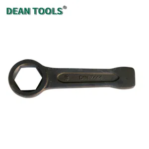 Striking Hex Wrench With Chrome Vanadium Steel, 6-Point Design, 150mm Length, 8mm thumbnail-1