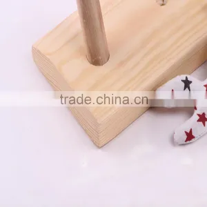 Wooden Wall Hooks for Back of Door Suitable for Hat and Coat and Sweater thumbnail-6