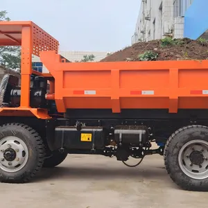 12-Ton Double Hydraulic Jack Self-Tipping Underground Mine Roadway Ore Transport Vehicle thumbnail-3