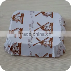 Paper Square Baking Cup for Cake thumbnail-2
