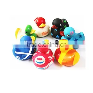 Plastic Play Water Bath Toys Children Toys Colorful Duck Bath Toys thumbnail-1