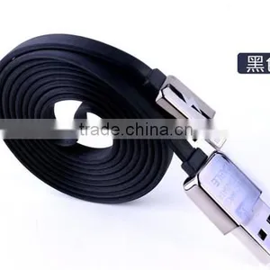 Hottest Product Remax 2 in 1 Usb Data Cable for Both Iphone/Micro thumbnail-3
